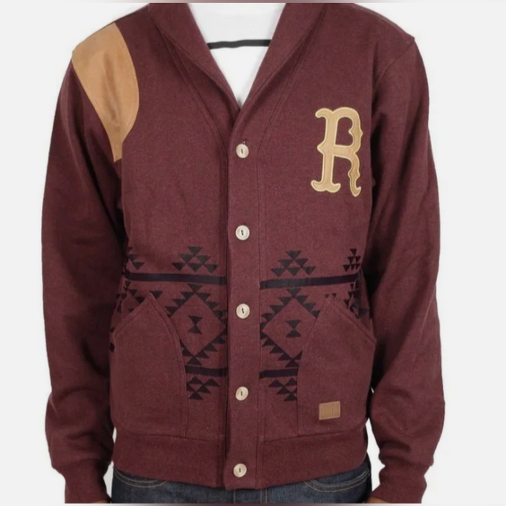 Rocksmith Meso cardigan. EUC. Burgundy.  Size M